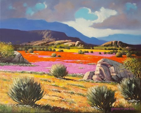 Oil on Stretched CanvasSize: (505x405x17)mmUnframedSOLD 2020 (by SouthAfricanArtists.com)